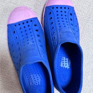 Kids Blue and Pink Slip-On Natives